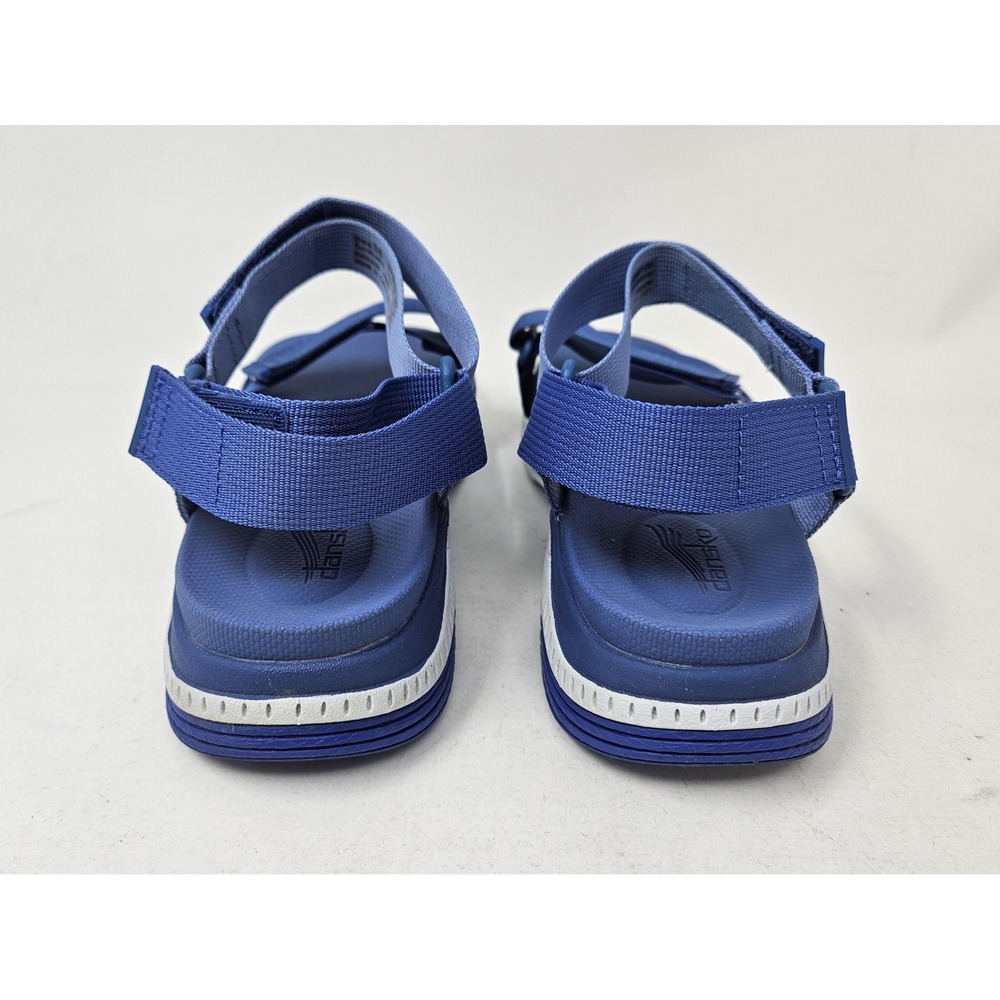 Dansko Racquel EVA Sport Strap Sandals, Blue, Women's Sz 7.5/8 (38), EUC! - Picture 10 of 10